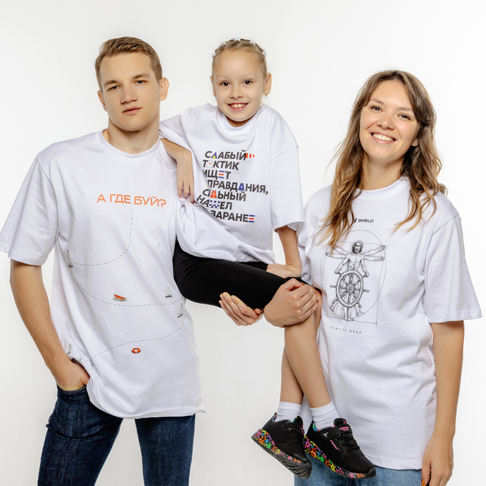 Футболка с принтом 