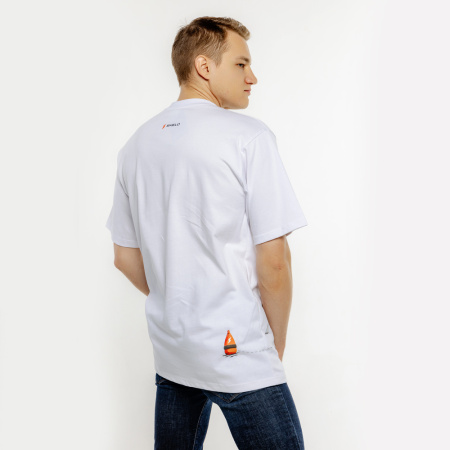 Футболка с принтом  (XL, Где буй)