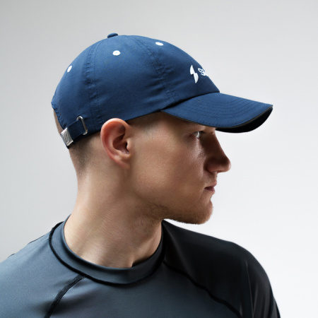 КЕПКА SMELO СО СТРАХОВКОЙ (Синий, 56)