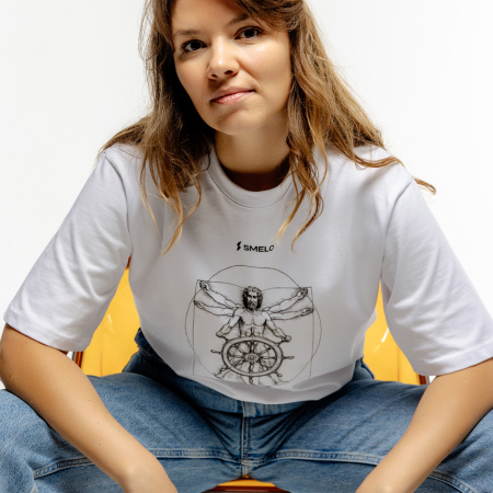 Футболка с принтом  (XL, Хожу по воде)