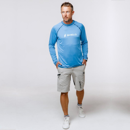 ЛОНГСЛИВ SMELO (Голубой, L)