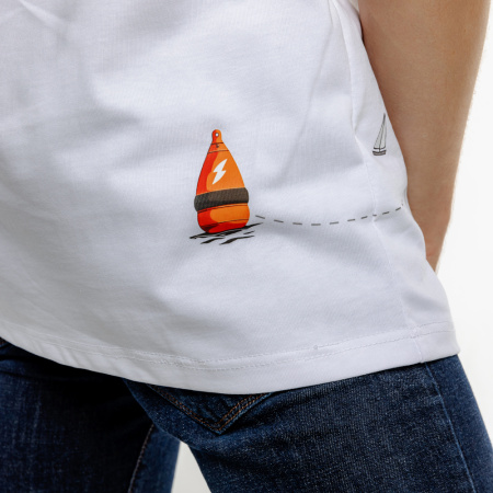 Футболка с принтом  (XL, Где буй)