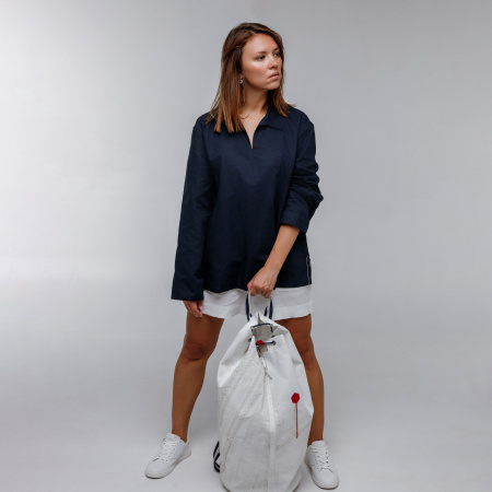 Рубаха моряка (M-L, Синий, С рисунком) Рубаха моряка (M-L, Синий, С рисунком)