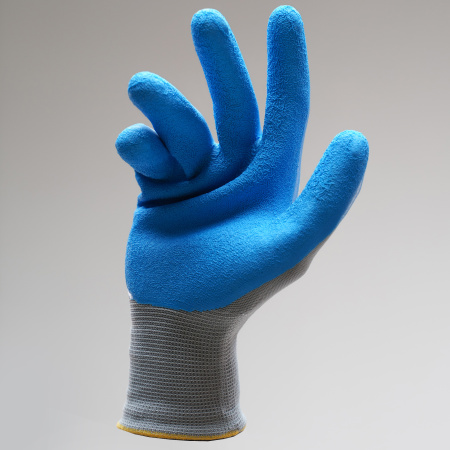 Перчатки базовые гоночные SMELO (S, Серо-голубой)