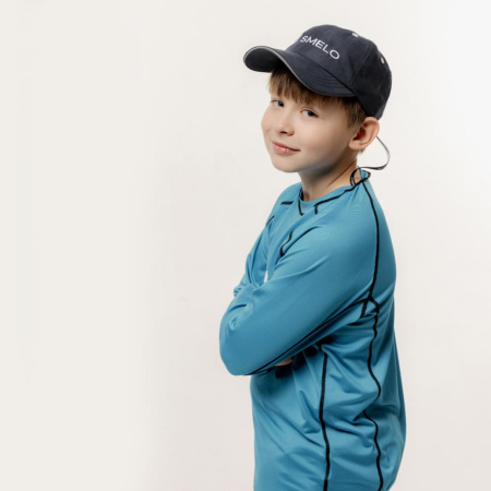 ЛОНГСЛИВ SMELO (Голубой, XXS)