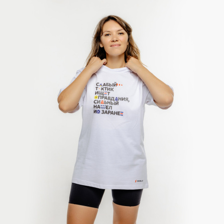 Футболка с принтом  (XL, Тактик)