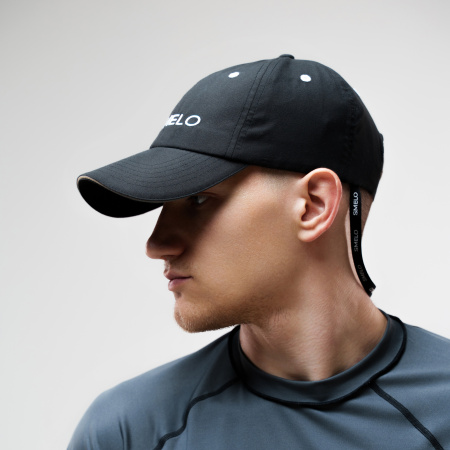 КЕПКА SMELO СО СТРАХОВКОЙ (Черный, 56) КЕПКА SMELO СО СТРАХОВКОЙ (Черный, 56)